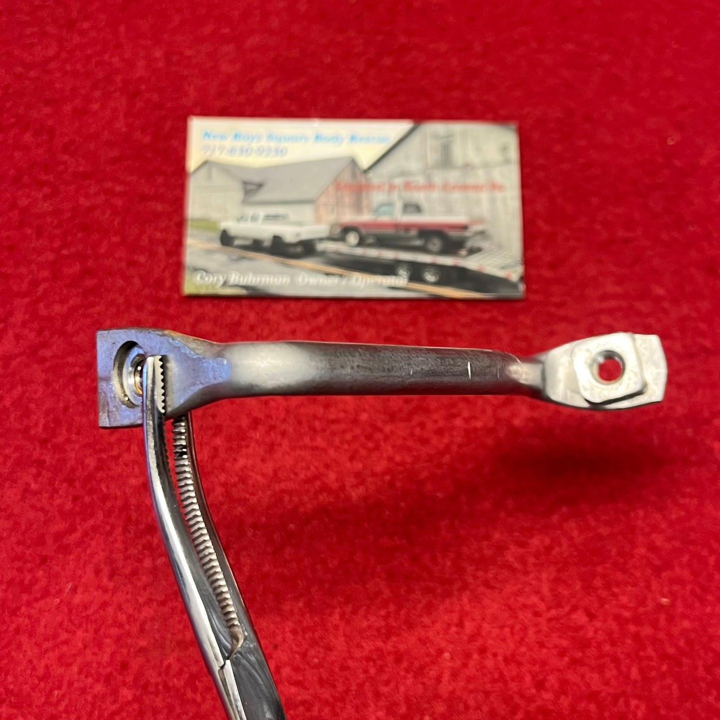 Reinforcement, Door Mirror Mounting Bracket Left Part# 14007541