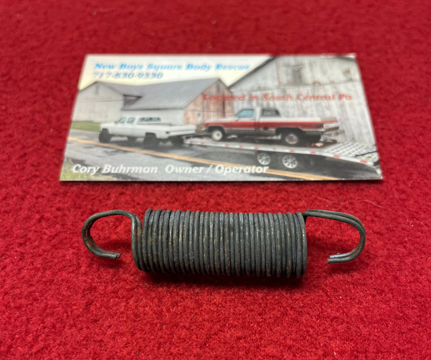 Spring, Accelerator Control Cable Spring 6.2 Part# 14024997
