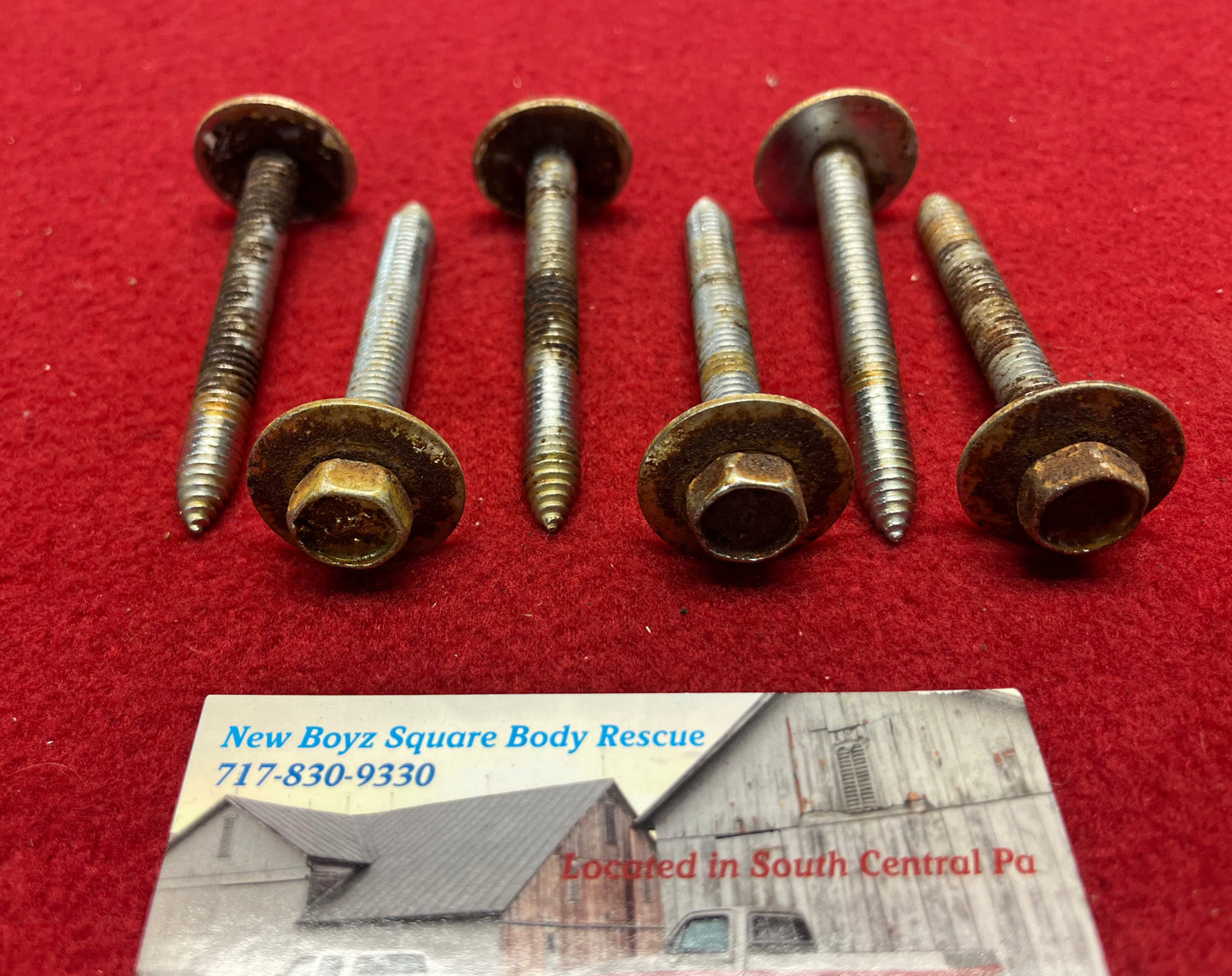 Bolt, Topper (Cap) Upper Bolts Quantity 6 (Blazer / Jimmy)