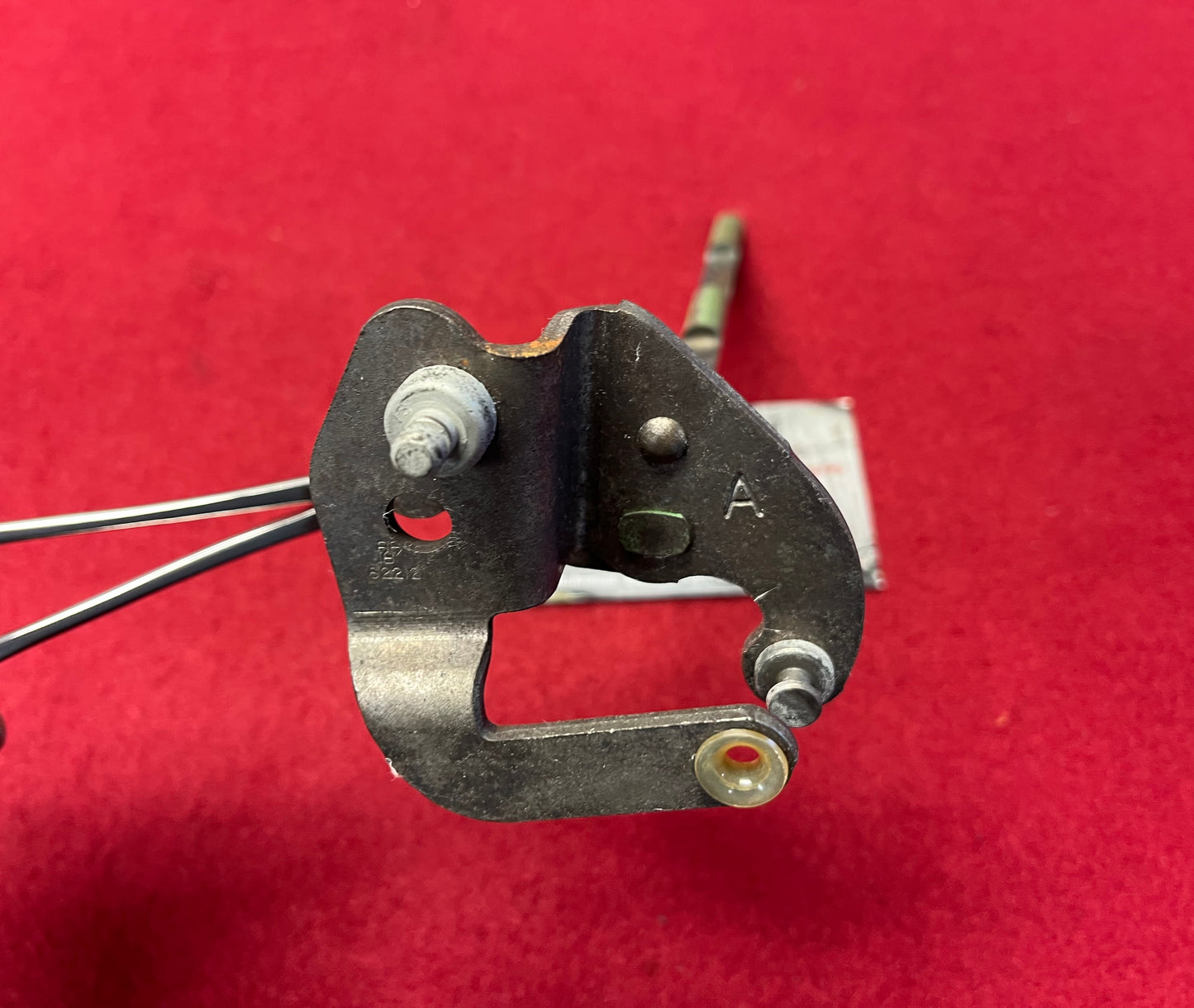 Linkage Rod, Primary Throttle Linkage Rod With TV Cable Stud (Quadrajet)