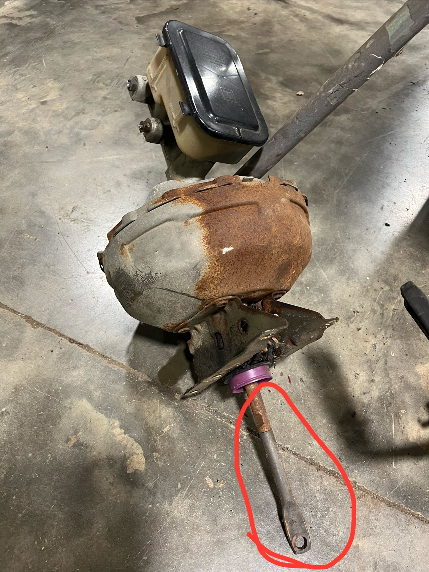 End, Brake Pedal Push Rod End Part# 347456