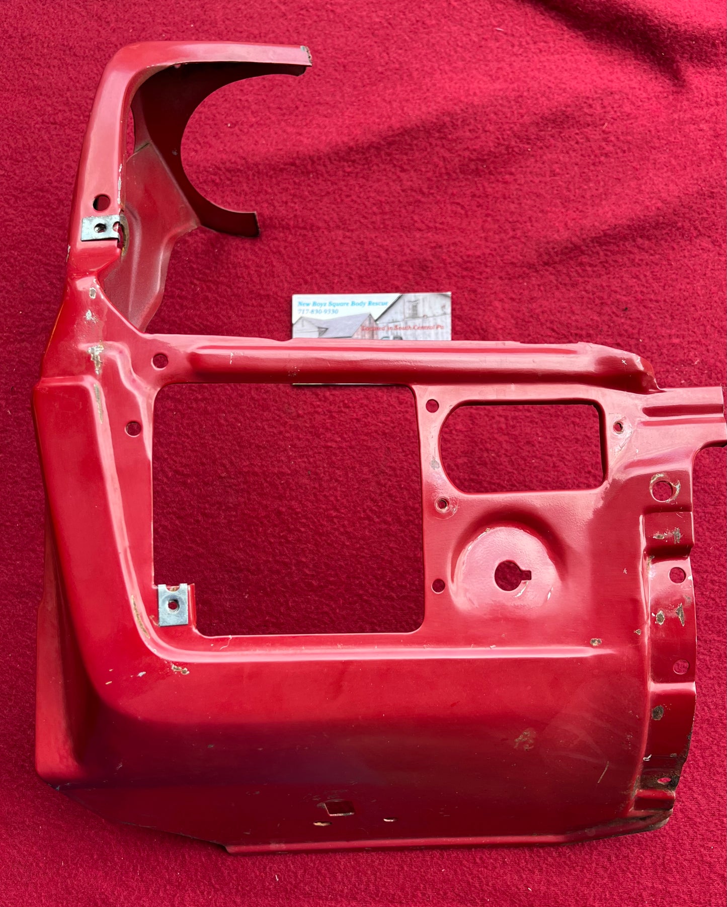 Switch Patch Panel Section, Wiper / Headlight Switch Mount Area 1978 - 1983