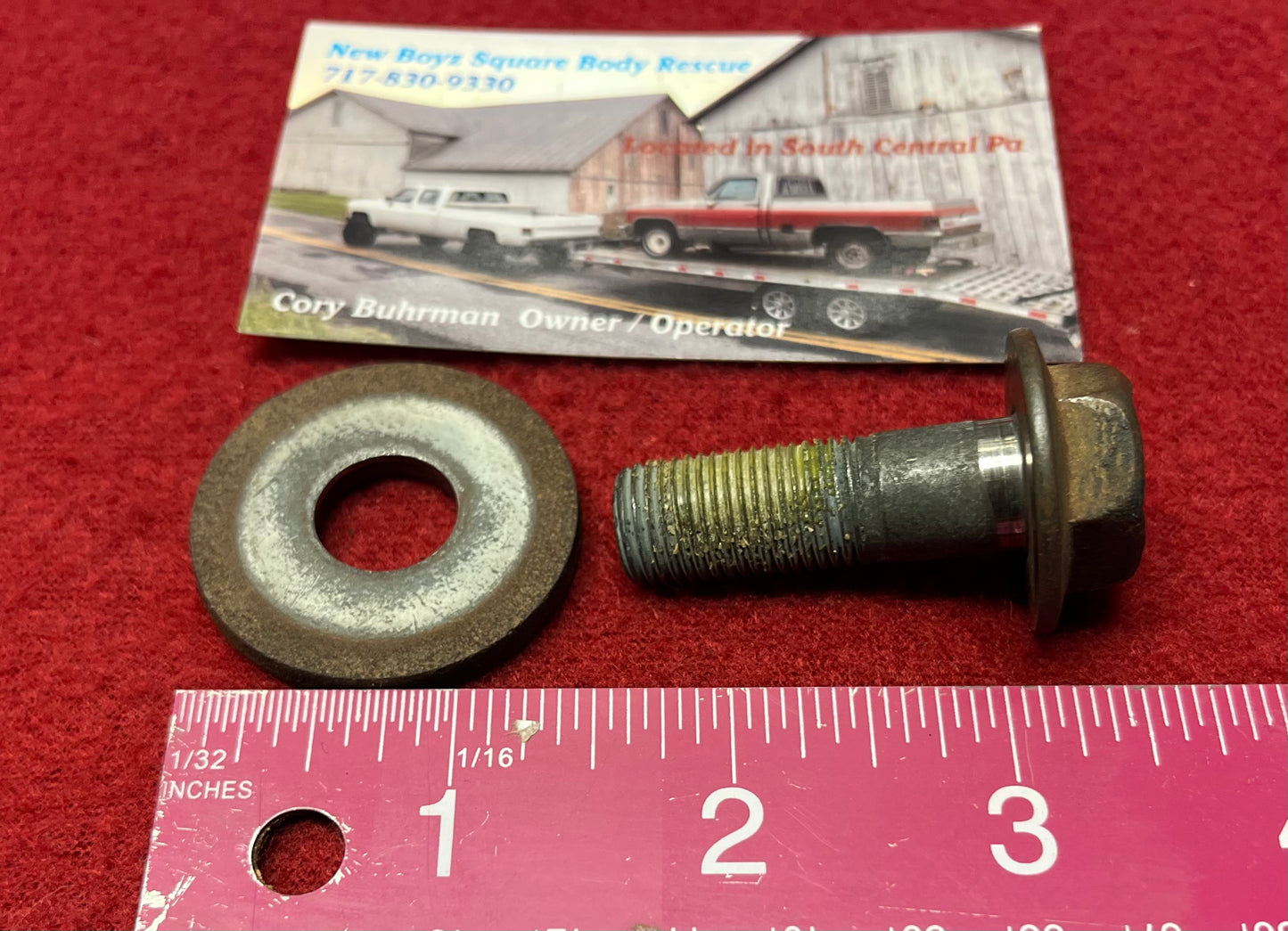 Bolt & Washer, TH400 Bolt and Washer for Stationary Yoke