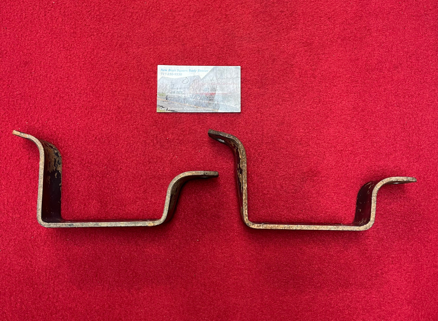Brackets, C Series Front Stabilizer Shaft Frame Brackets (Sway Bar Brackets) Part# 6271375