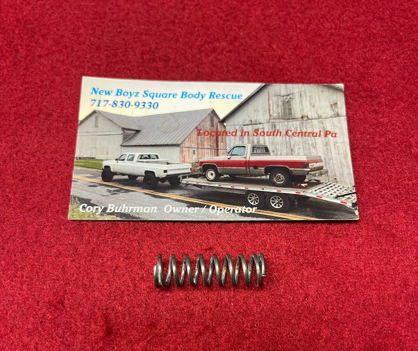 Spring, Gear Shift Lever Spring Non - Tilt Part# 7808017
