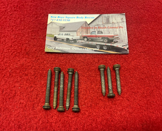 Screw Set, Instrument Cluster Bezel Screws Quantity 8 (Gauge)