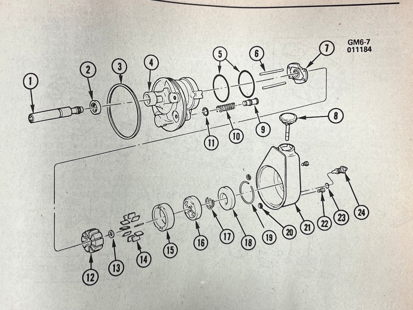 Fitting, Power Steering Pump Pressure Hose Fitting (Flare)
