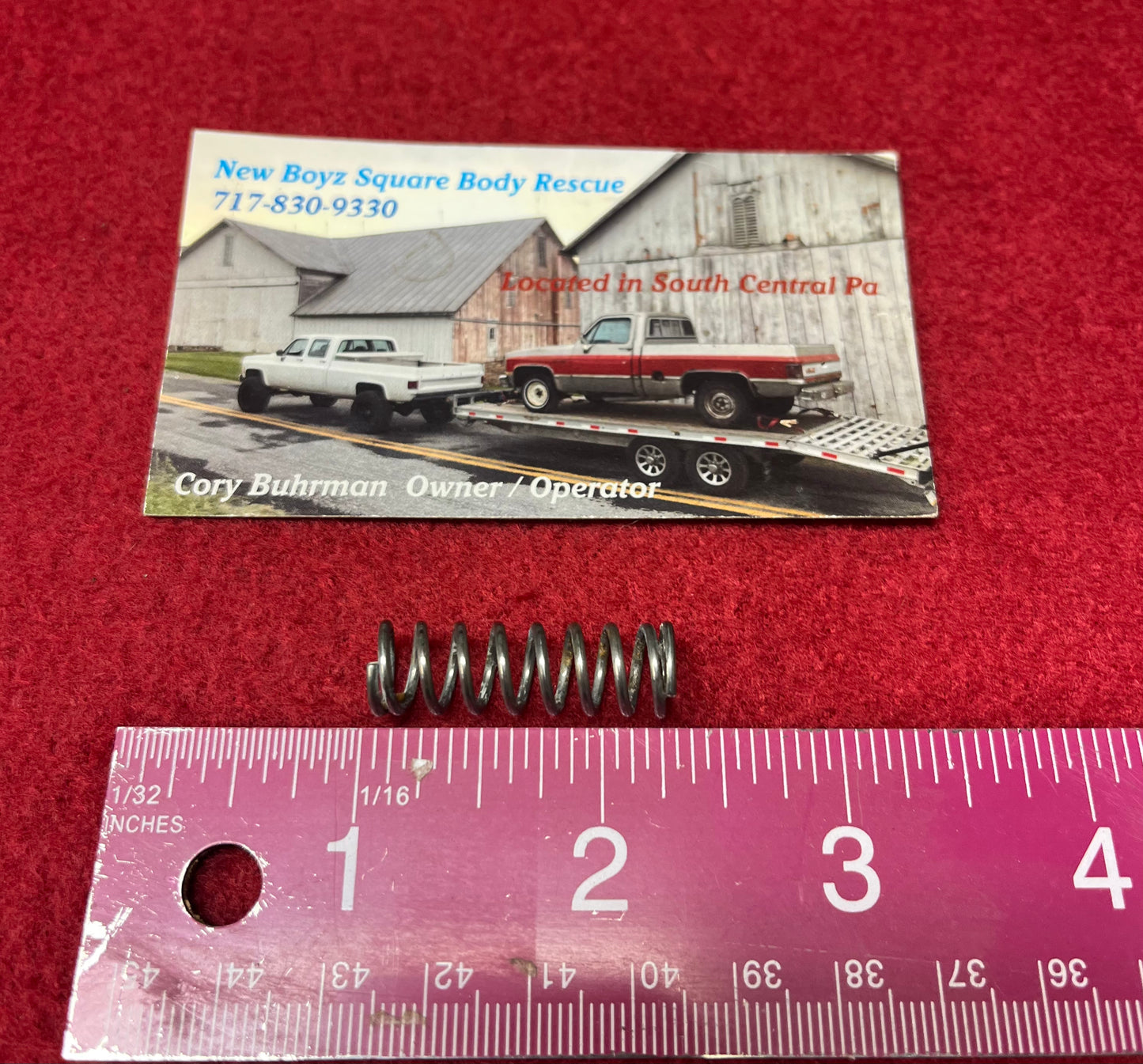 Spring, Gear Shift Lever Spring Non - Tilt Part# 7808017