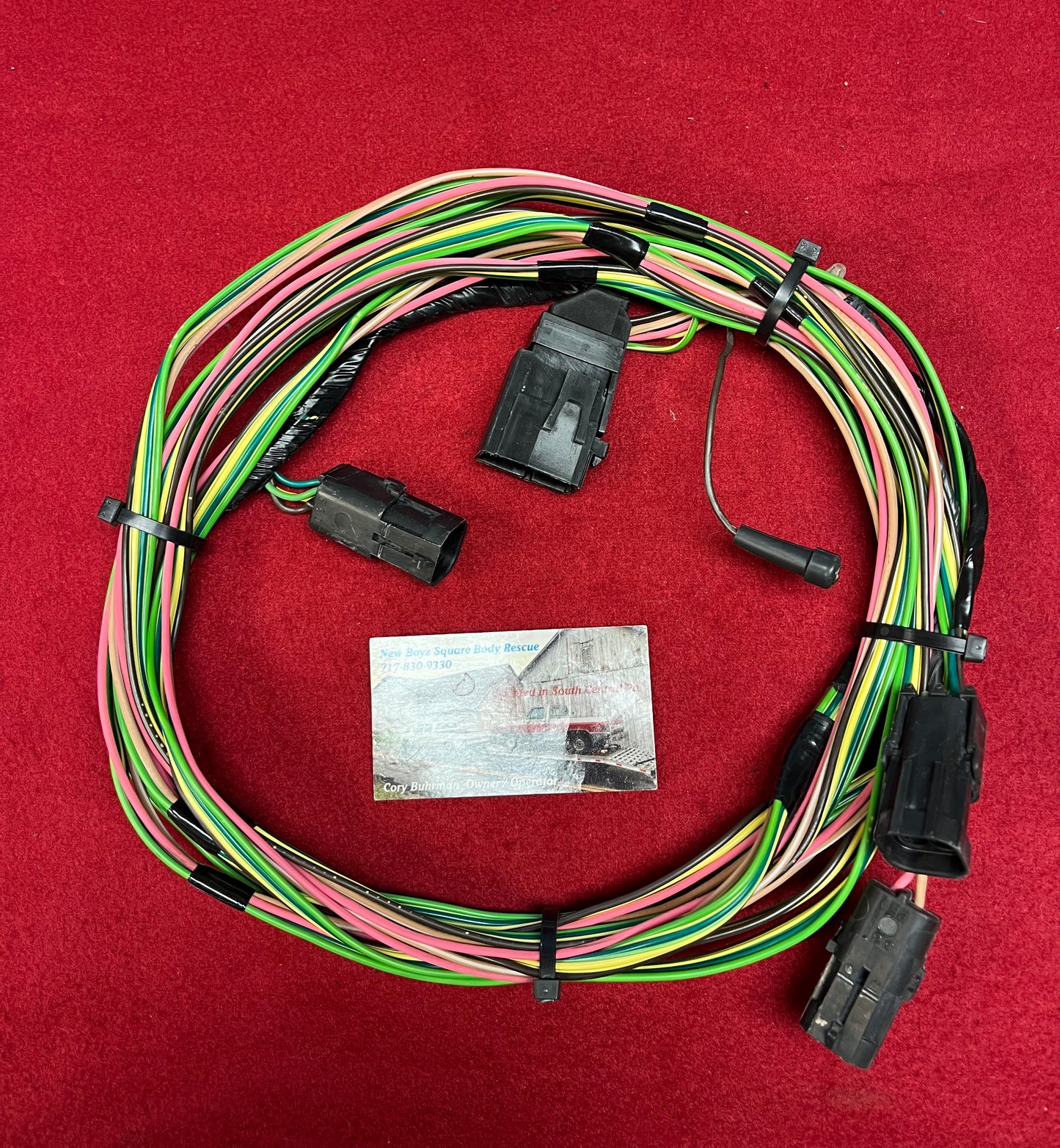 Harness, Suburban Chassis Side Taillight Wire Harness 1989-1991