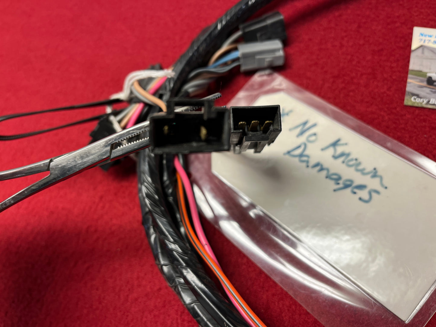 Harness, Two Door Power Window and Power Lock Cab Side Harness (Design 3) (Without Lock Relay)