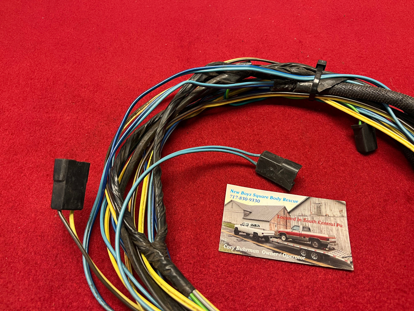 Harness, Quad Speaker Harness Crew Cab Pickup 1981-1991