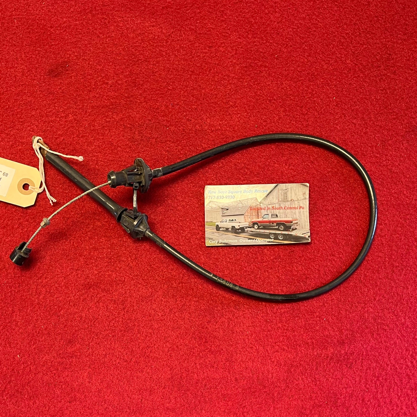 Cable, Accelerator Control Cable TBI 1987 - 1991 ( Throttle Cable ) Part# 15551476