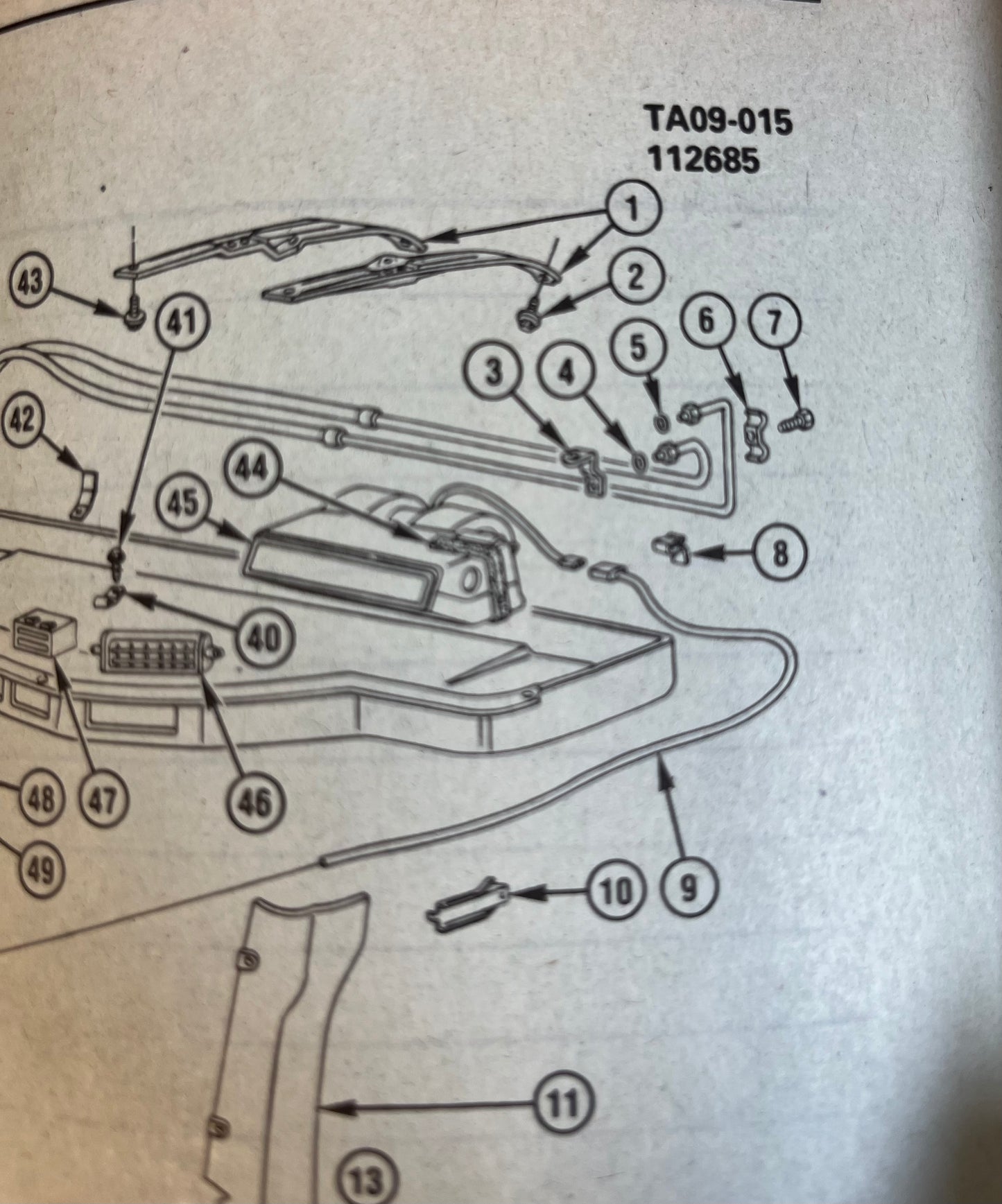 Bracket, Rear Auxiliary A/C Evaporator Hose Bracket (Air Conditioning AC)