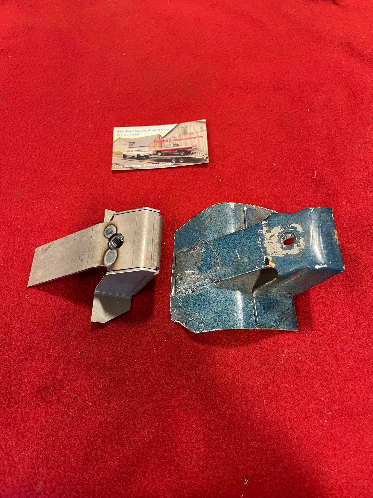 Bracket Set, Bucket Seat Pedestal Floor Bracket (Set of 2)