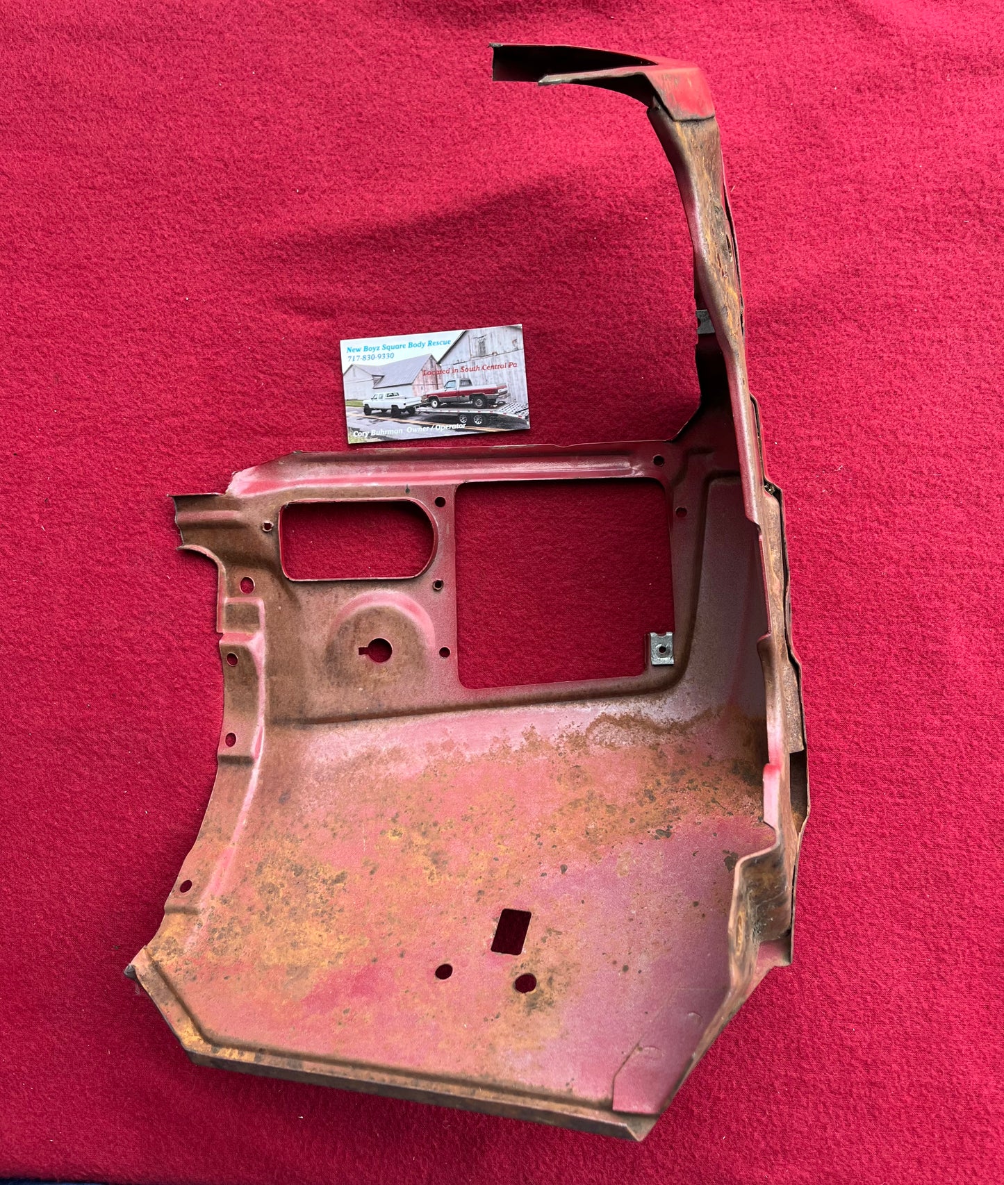 Switch Patch Panel Section, Wiper / Headlight Switch Mount Area 1978 - 1983