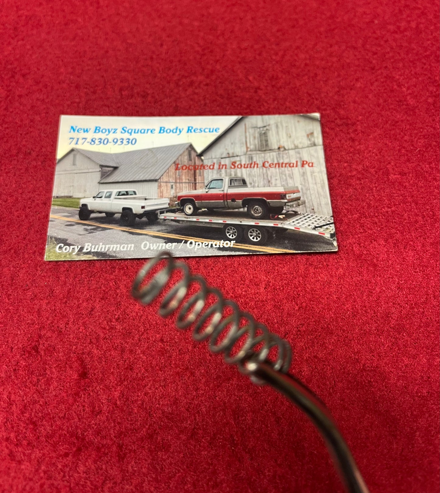 Spring, Gear Shift Lever Spring Non - Tilt Part# 7808017
