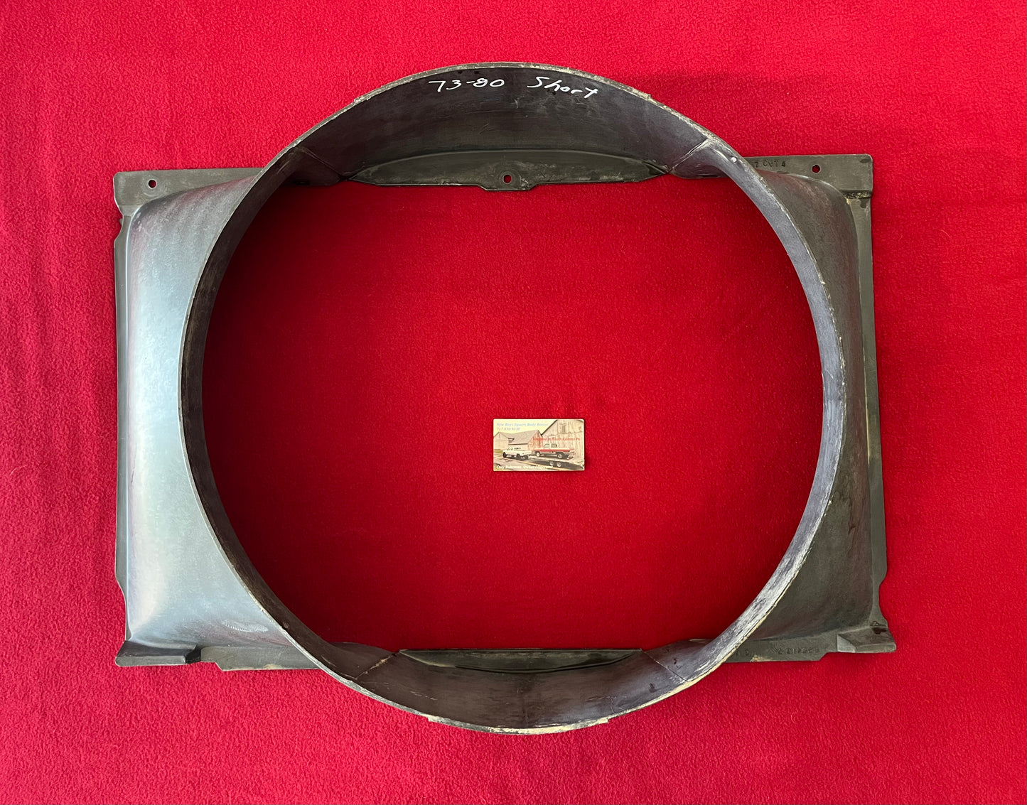 Shroud, Radiator Fan Shroud 1973 - 1980 19” Tall Part# 6264137