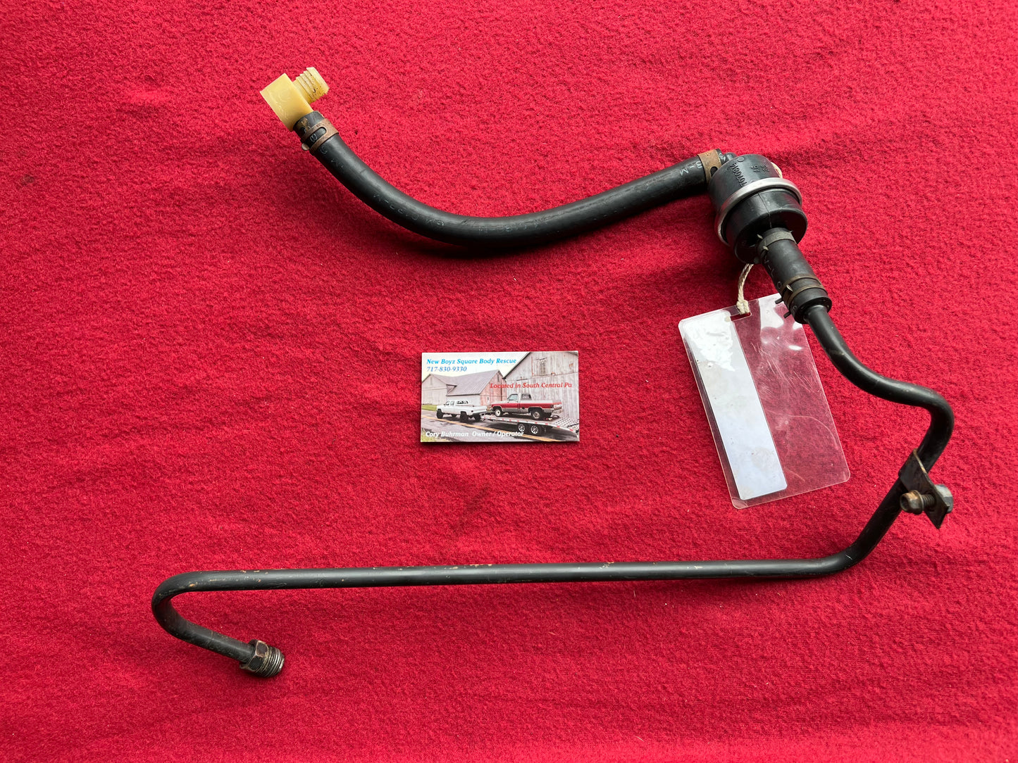 Pipe Assembly, Vacuum Assist Brake Pipe Assembly 1987 - 1991 TBI Small Block