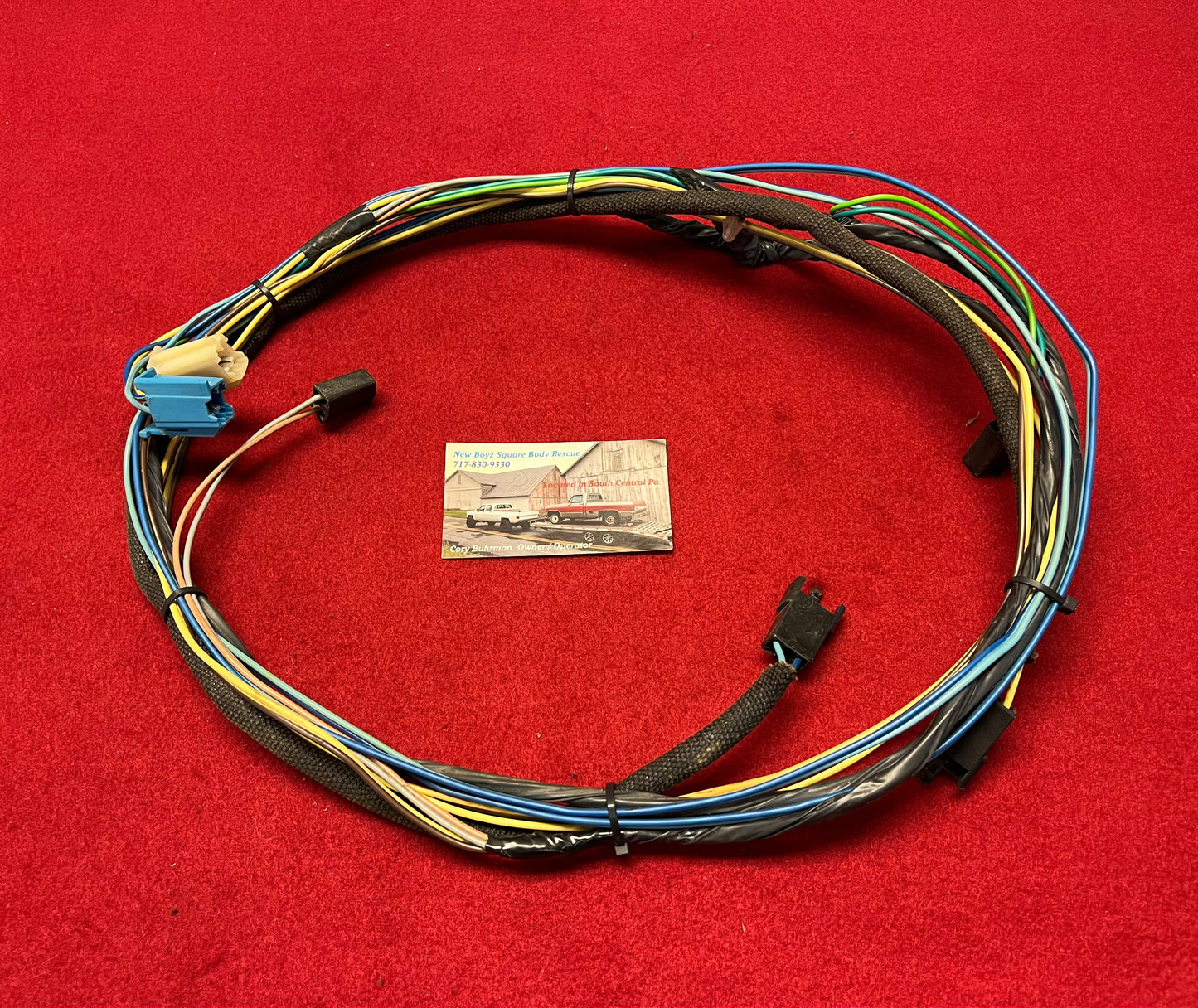 Harness, Speaker Harness Quad Speakers Regular Cab Pickup 1981-1991