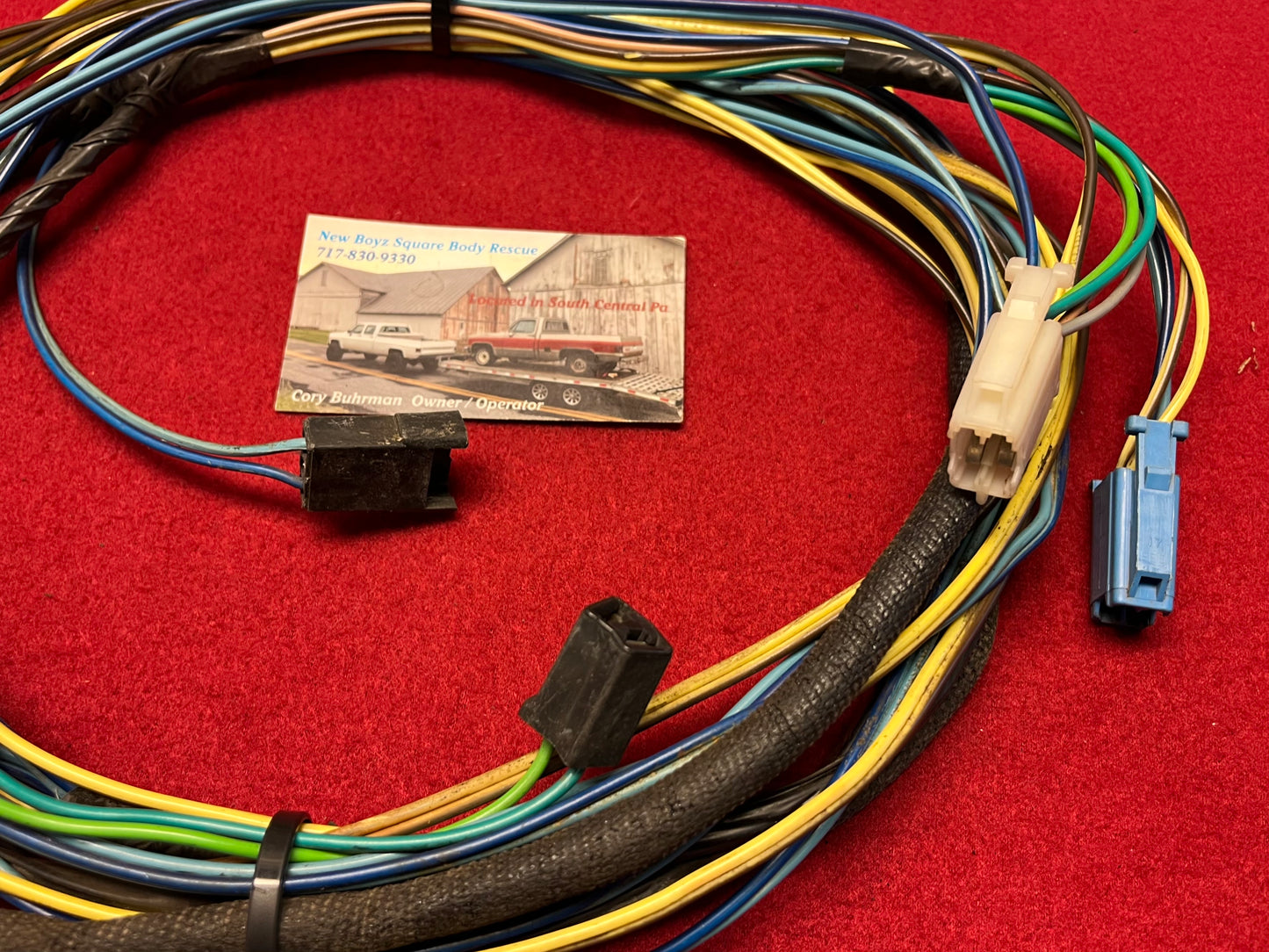 Harness, Quad Speaker Harness Crew Cab Pickup 1981-1991
