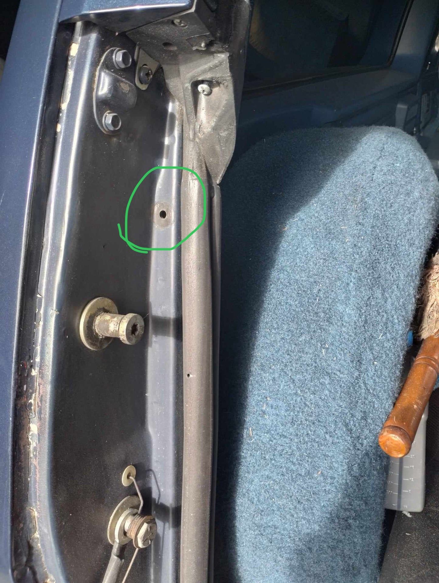 Stop, Suburban Gate Upper Bump Stop (Used)