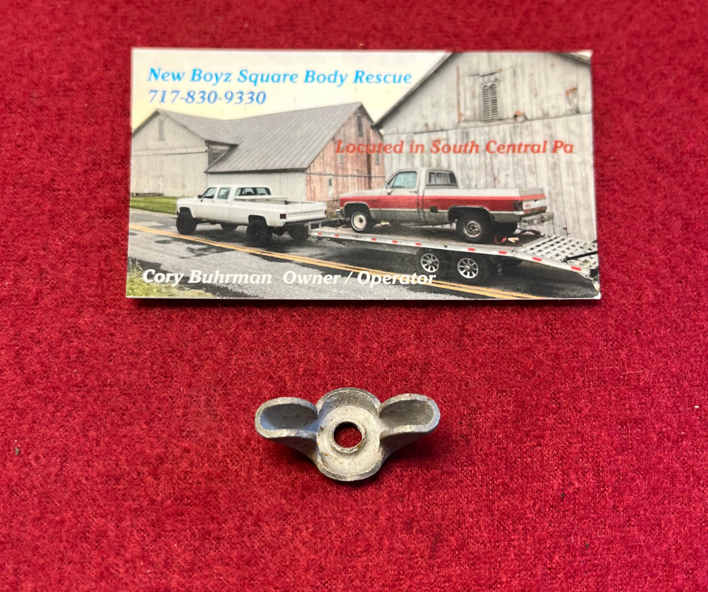 Wing Nut, Air Cleaner Stud Wing Nut 1/4 - 20