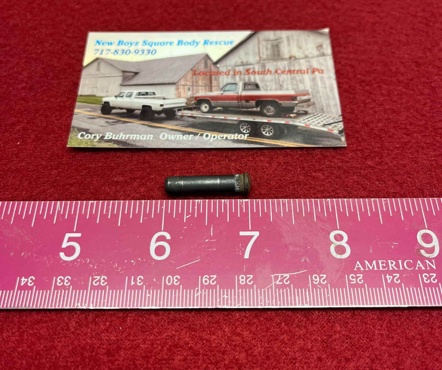 Pin, Automatic Shift Lever Pin Part# 3793014