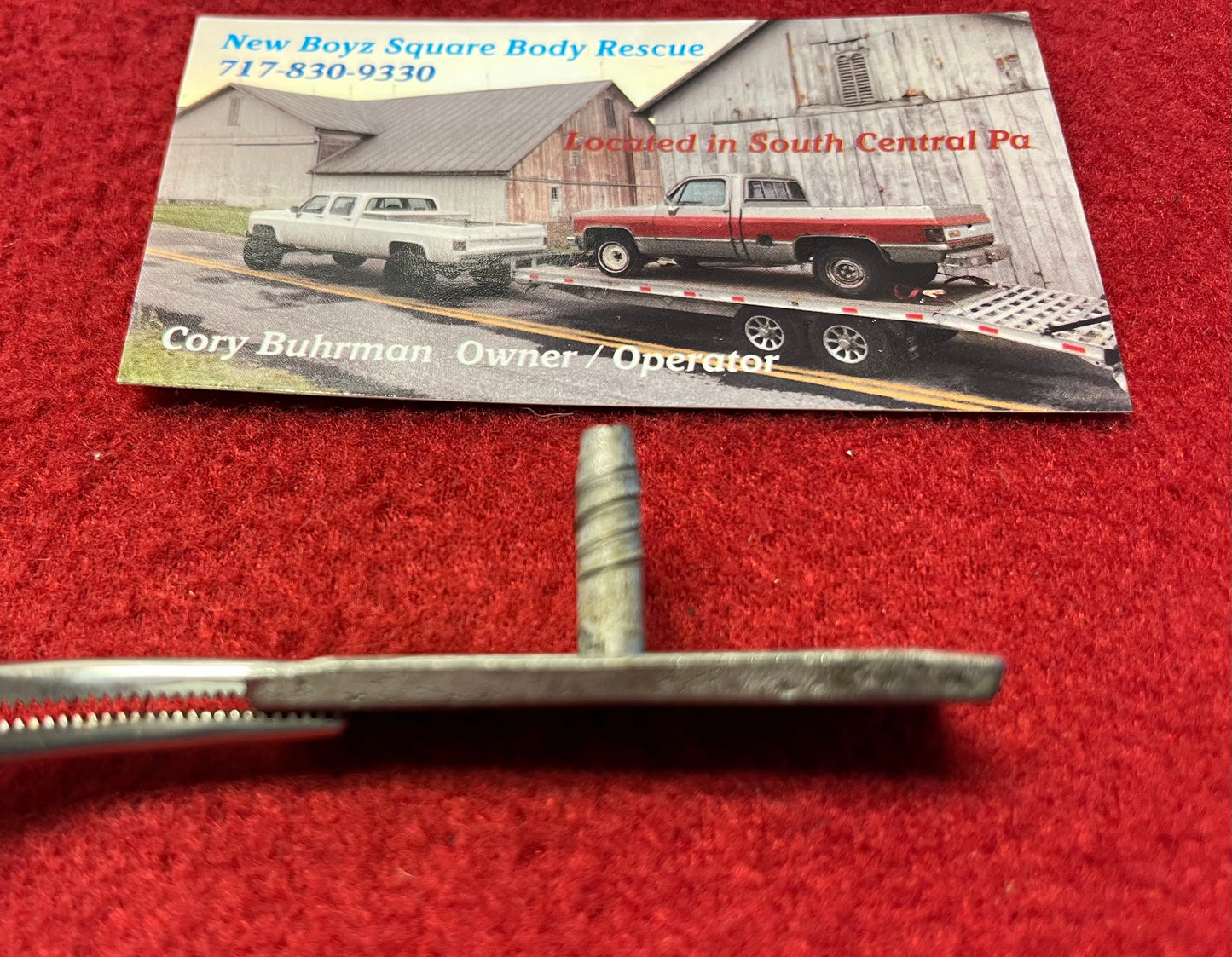 Clip, Front End Panel Molding Clip 1983 - 1988 (Horizontal Joint) Part# 14072850