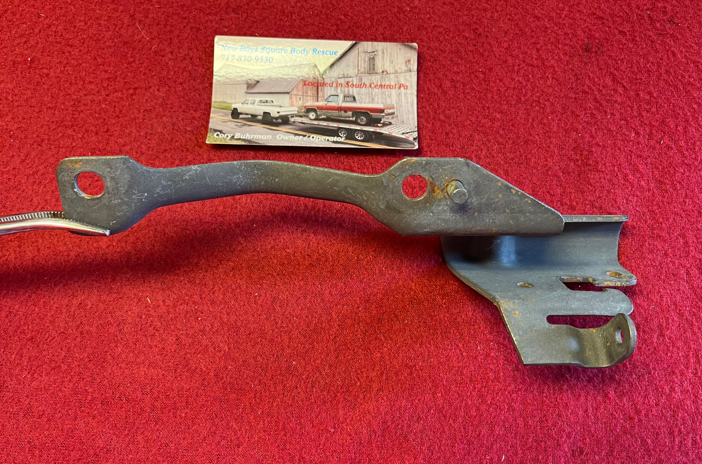 Support, Accelerator Control Cable Support (Bracket) Part# 352279