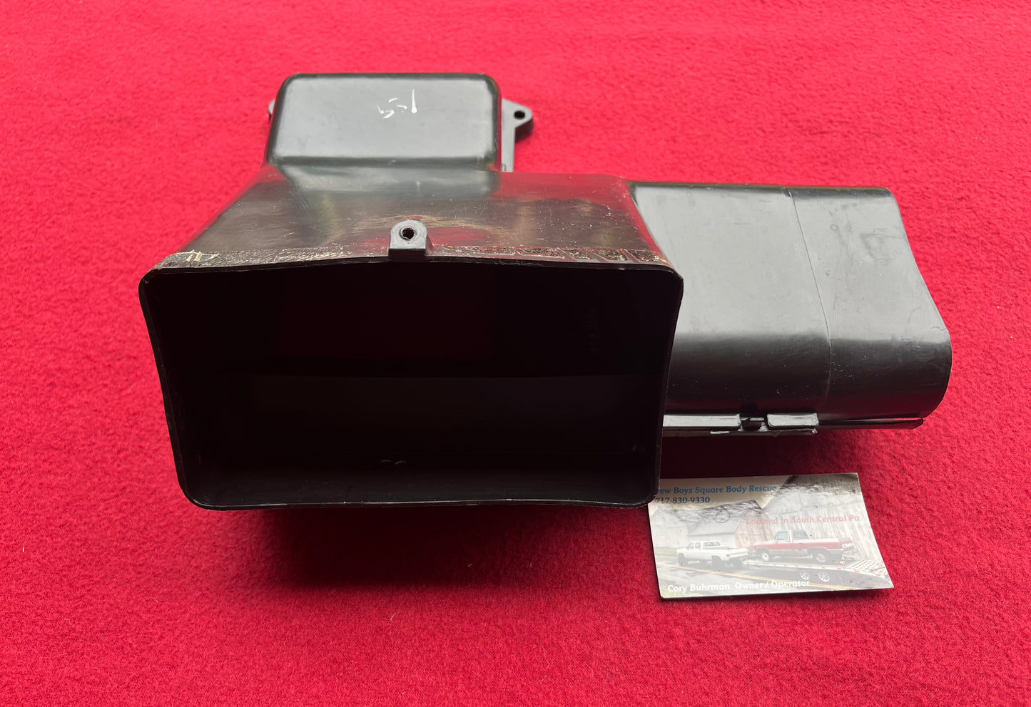 Duct, Air Distribution Lower Duct Part# 6262679 (A/C Air Conditioning)