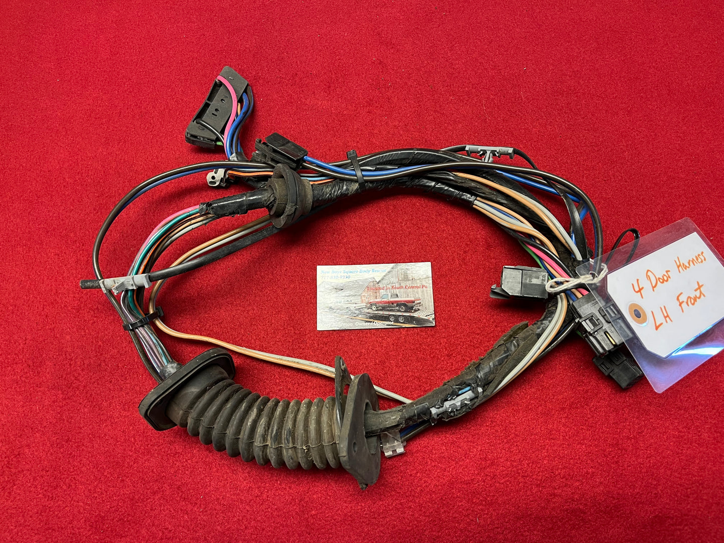 Harness, Door Wiring Harness 4 Door LHF