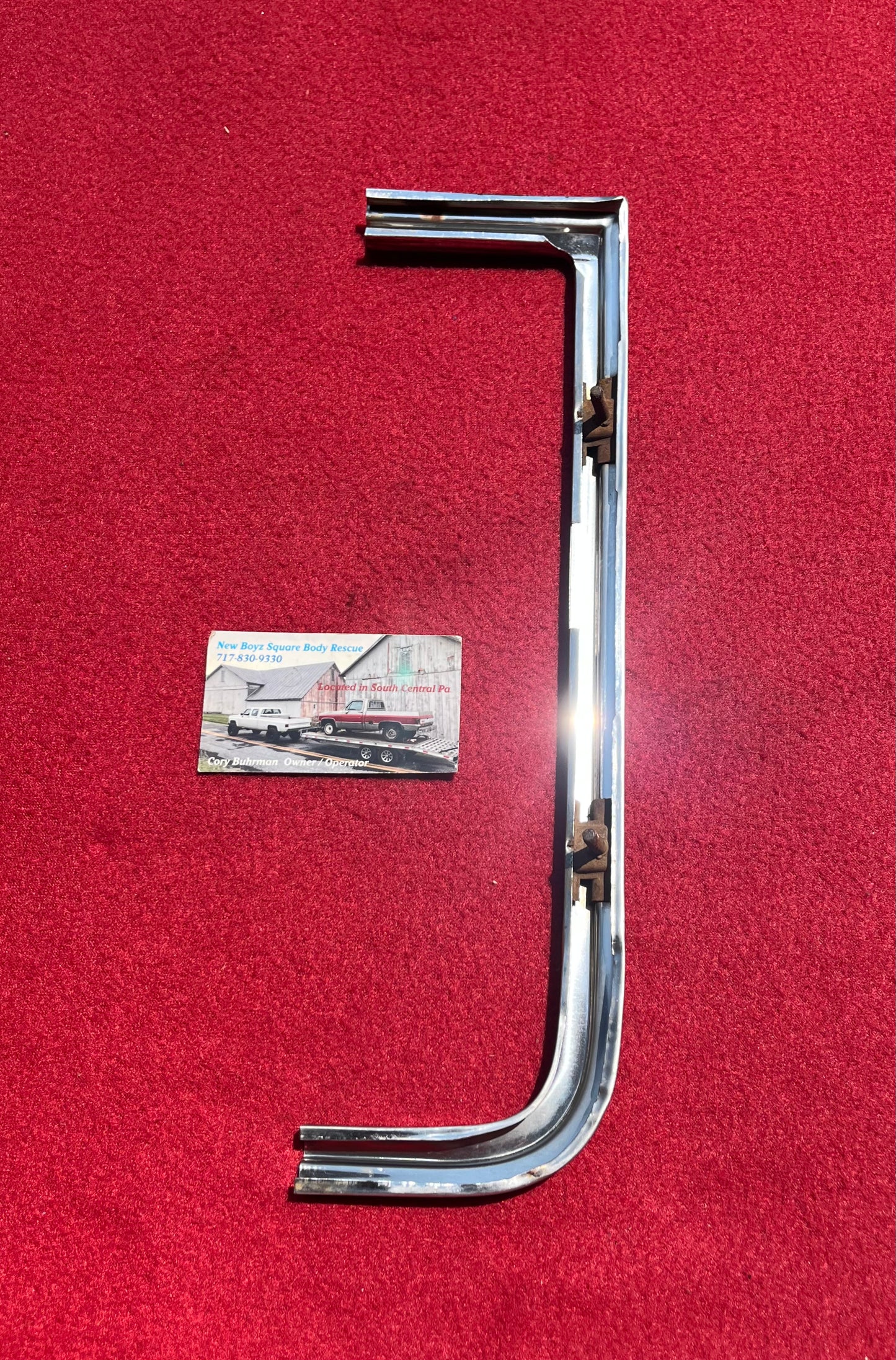 Molding, RH Headlight Opening Molding 1983 - 1988 Part# 15593228 (Eyebrow Trim)