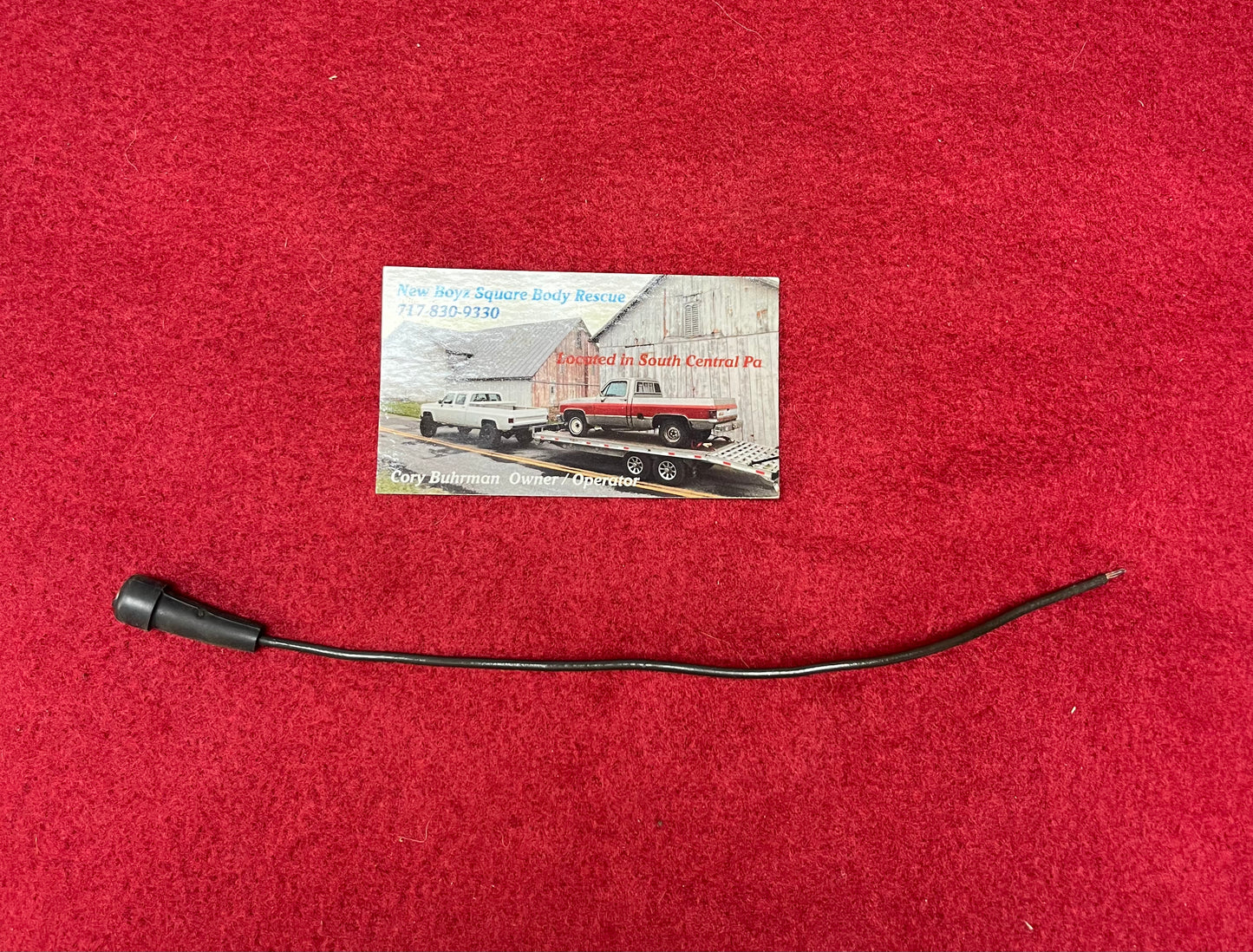 Pigtail, License Lamp Pigtail (Male Connector and Female Terminal)