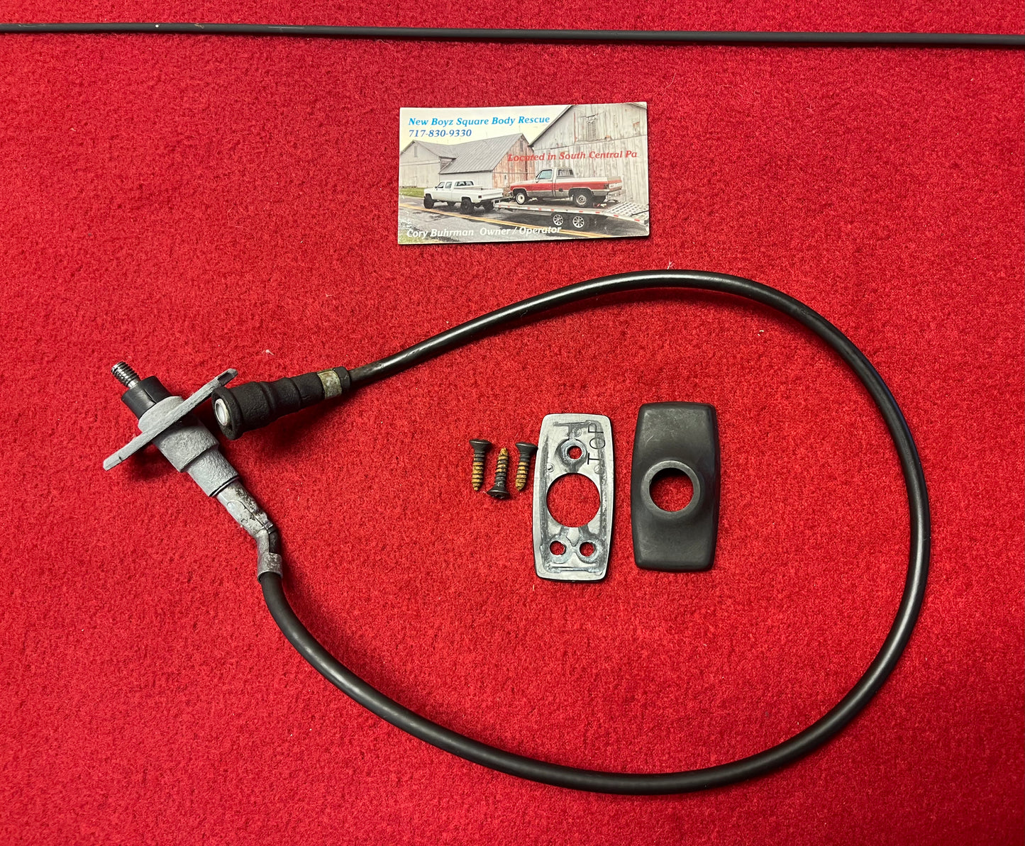 Antenna Assembly, Radio Antenna Assembly 1988 - 1991 (Fender Mounted)
