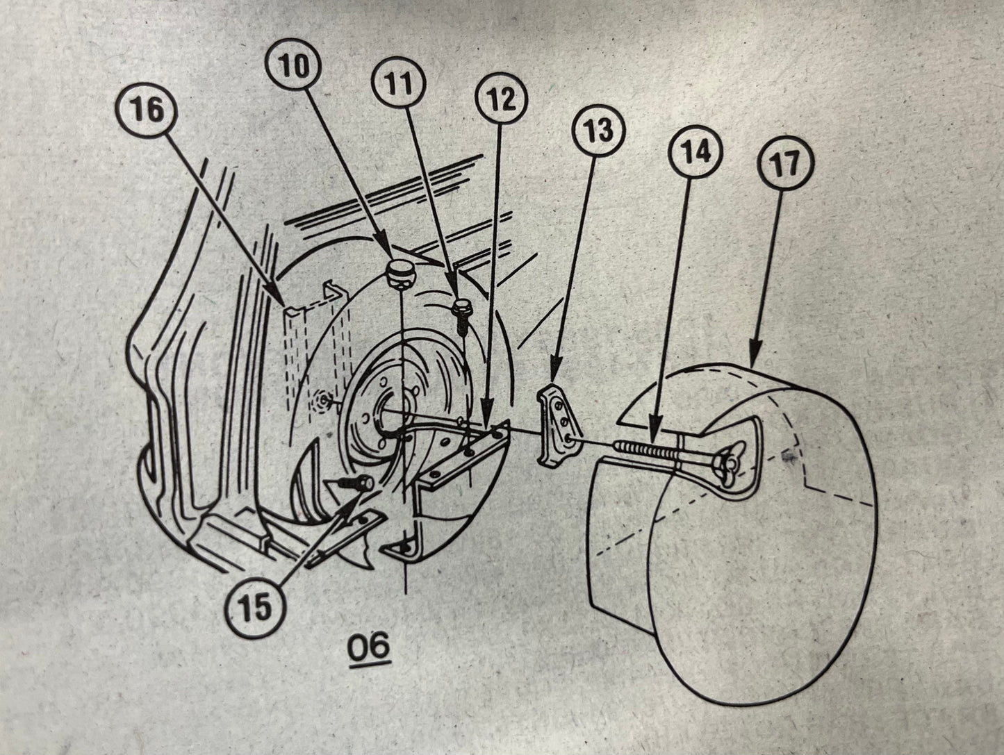 Mount Kit, Suburban Spare Wheel Retainer And Bolt 342923 & 325191