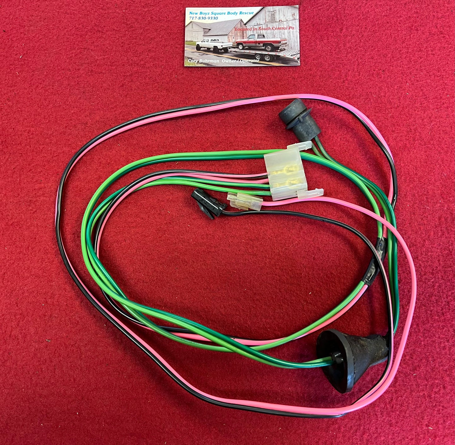 Harness, Dual Tank Wiring Harness 1981-1986 (Cab Side) 3rd Design