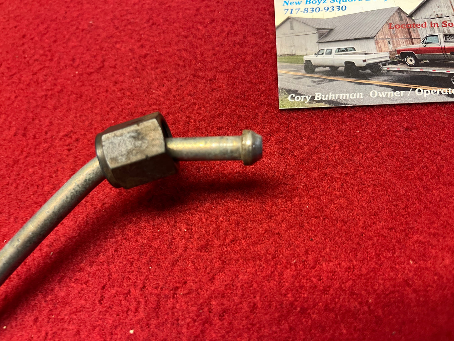 Pipe, Fuel Injection Pump Pipe 6.2 Cylinder #8 Part# 14033918