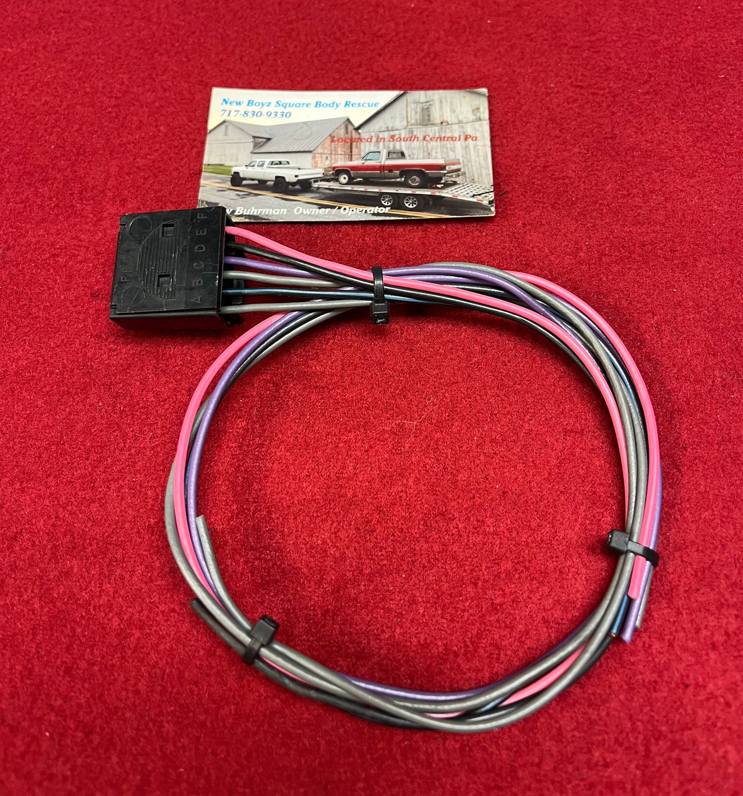 Pigtail, Windshield Wiper Switch (1978-1983) Pigtail