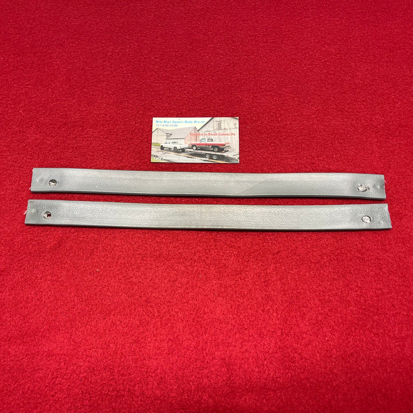 Strap Set, Door Assist Strap Set 1981 - 1988 Medium Gray