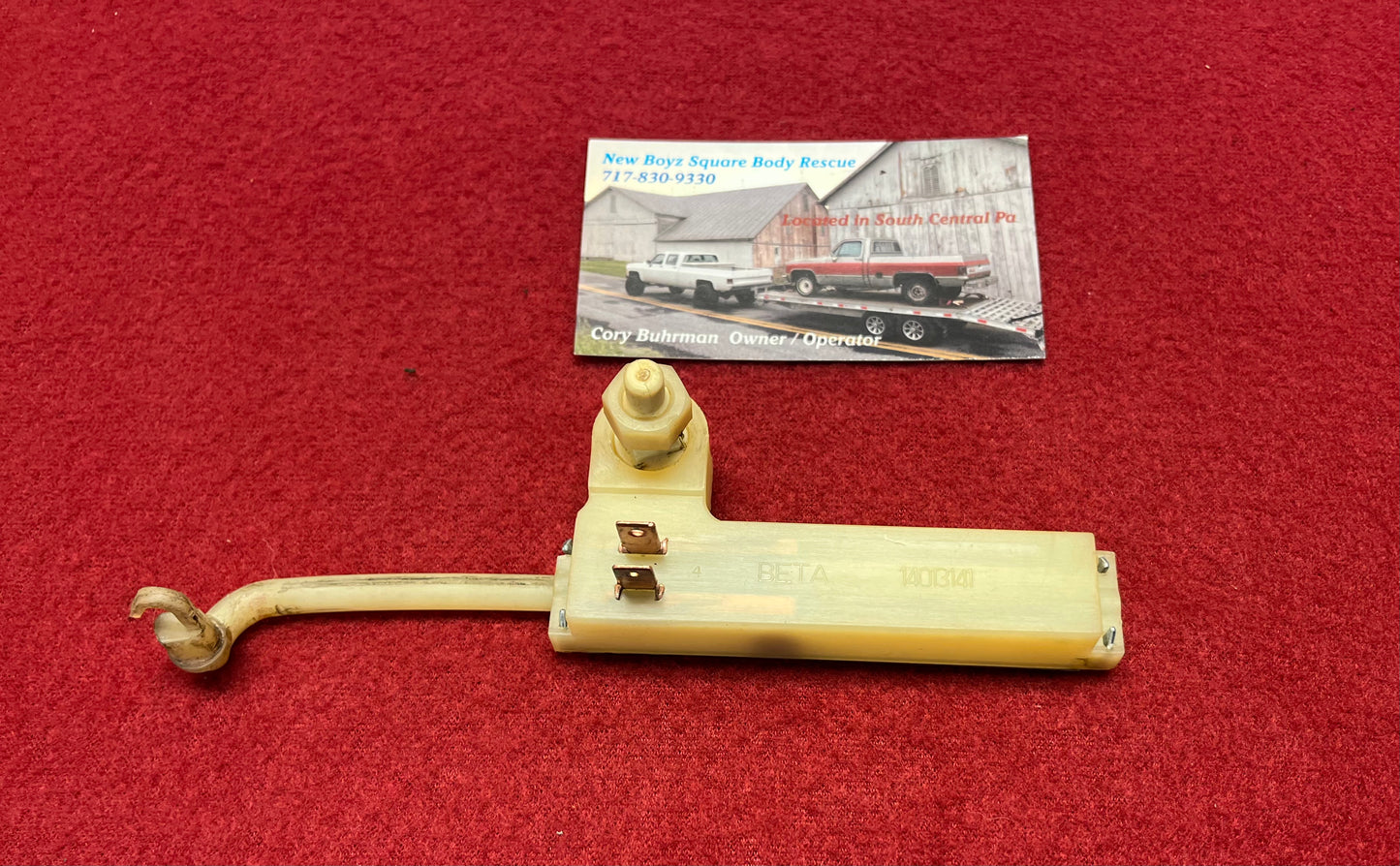 Manual Neutral Safety Switch