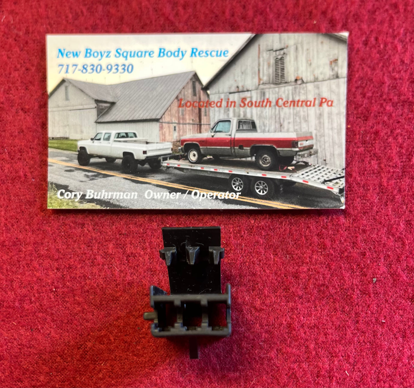 Connector, Windshield Wiper Motor Power Connector 1978-1991