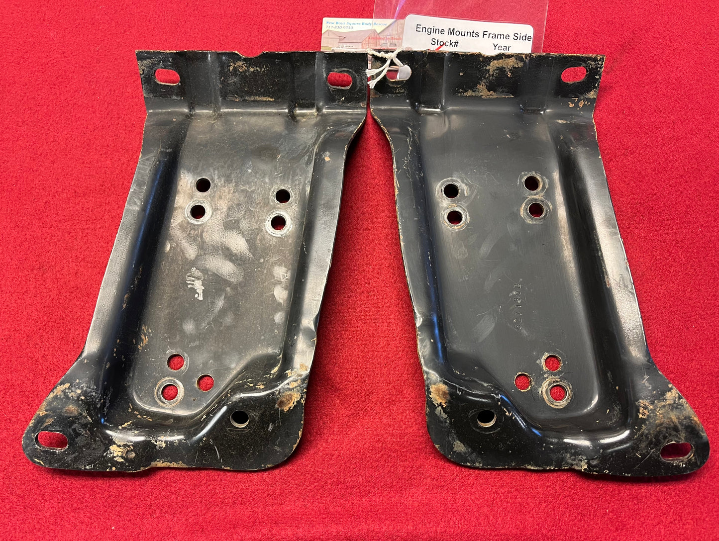 C10 Engine Frame Side Perches / Brackets