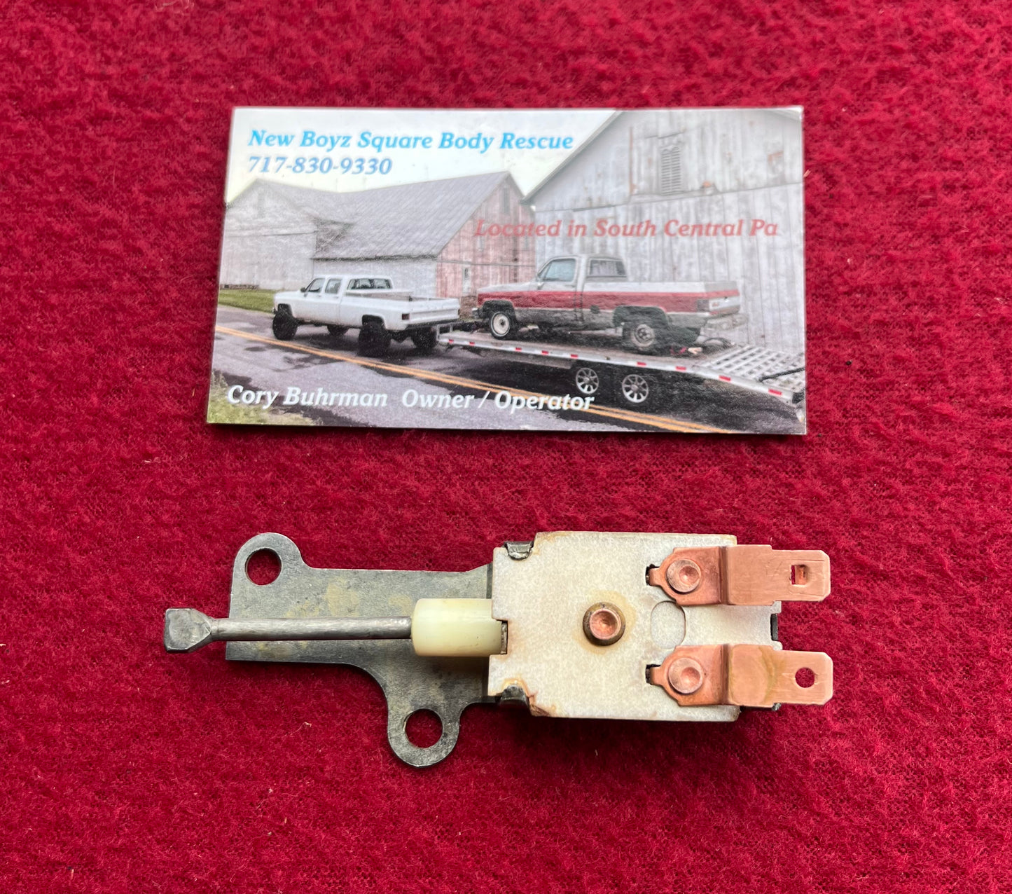 Switch, Motor Cut Out Switch Blazer / Jimmy Gate Part 469341