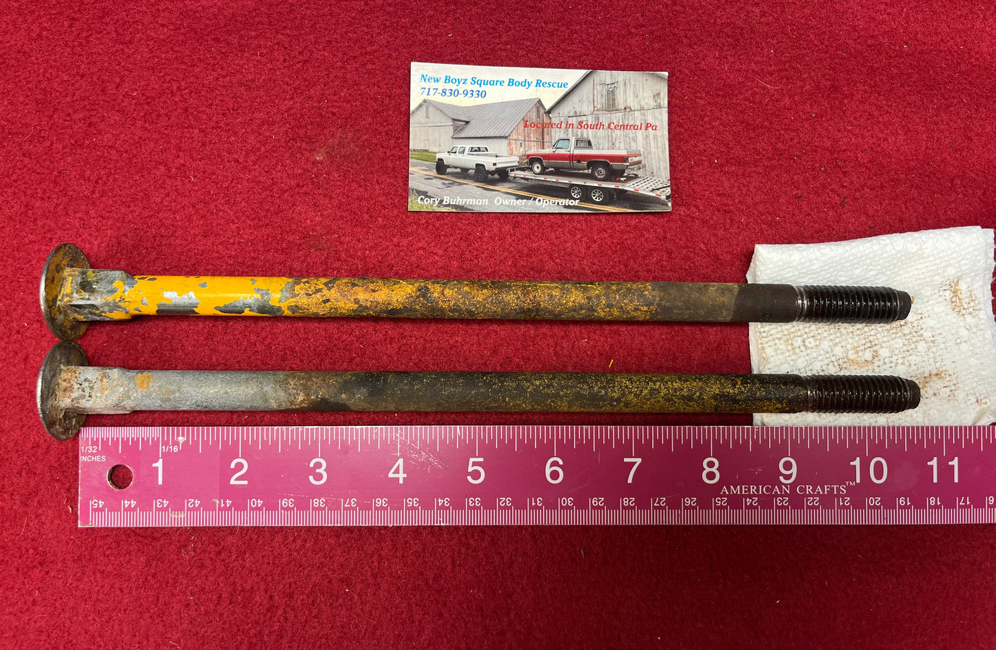 Bolt, Bed Bolt Set of 2 10.75”