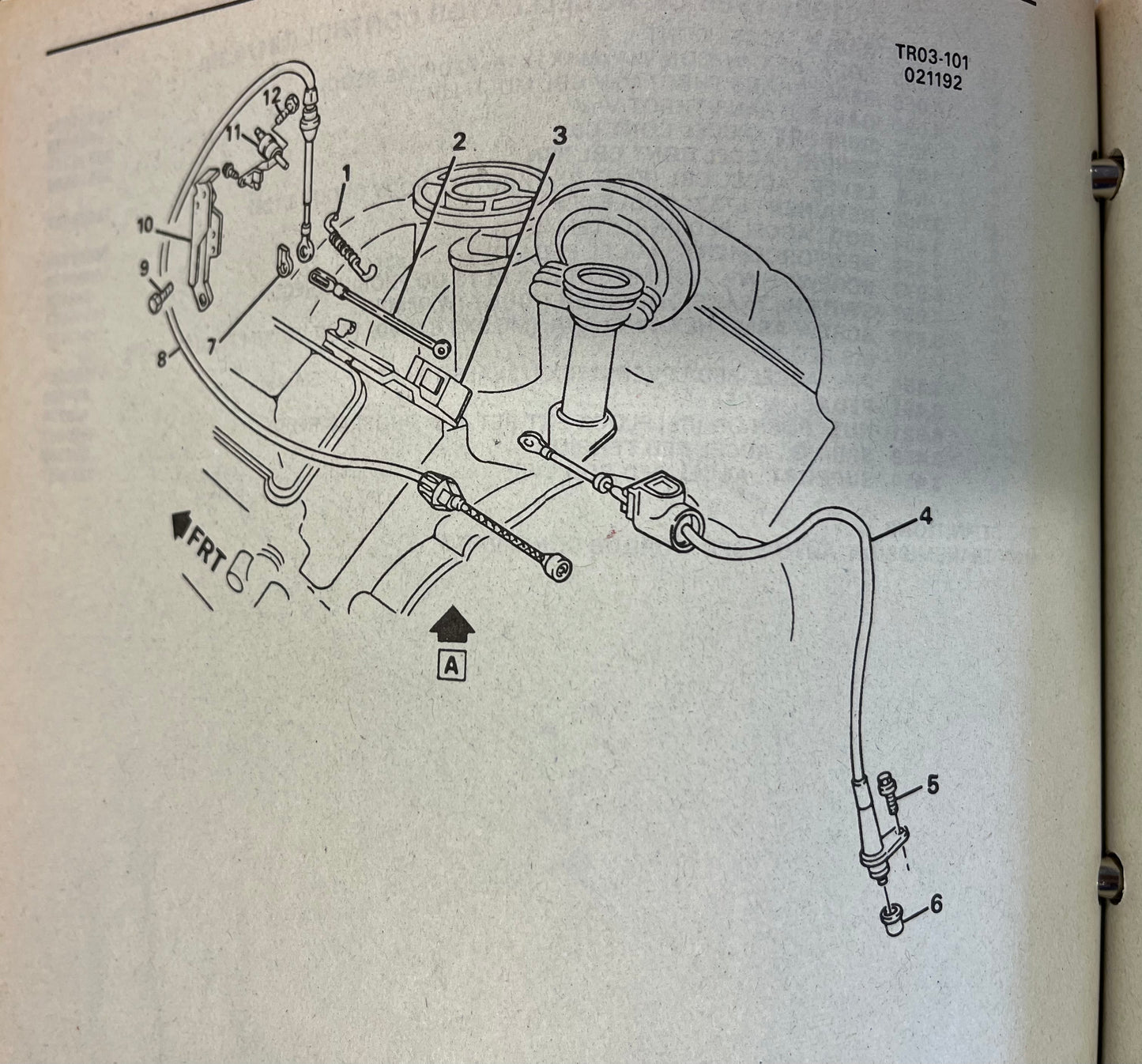 Cable, Accelerator Control Cable 6.2 Diesel (Throttle) Part# 14038644