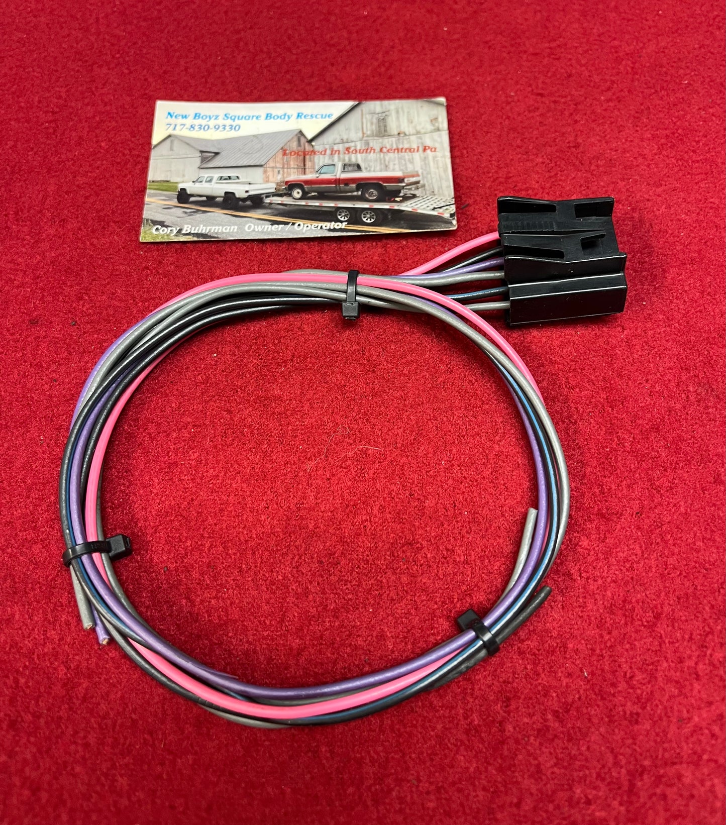 Pigtail, Windshield Wiper Switch (1978-1983) Pigtail