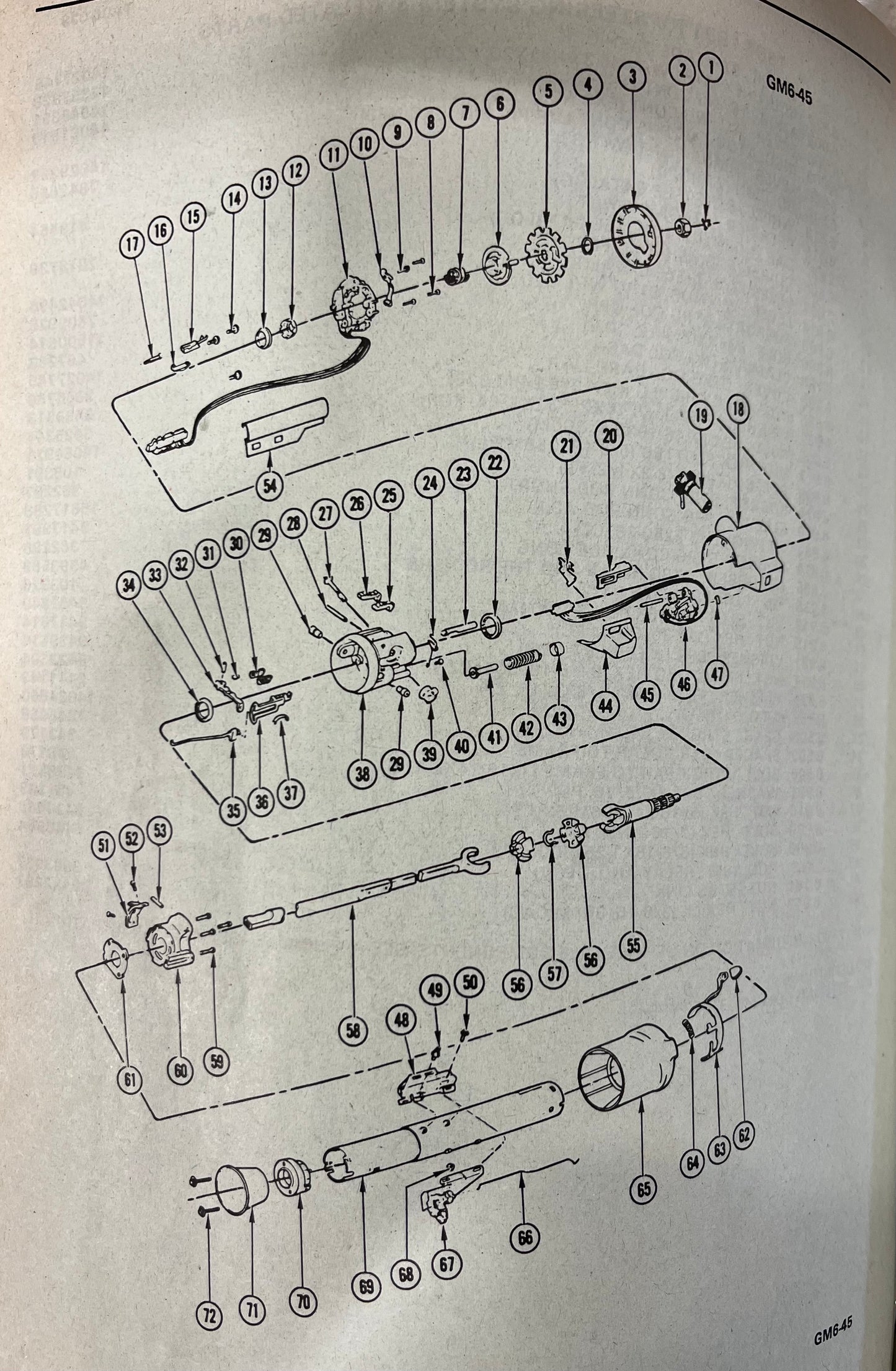 Shaft, Switch Selector Shaft Part# 7837466