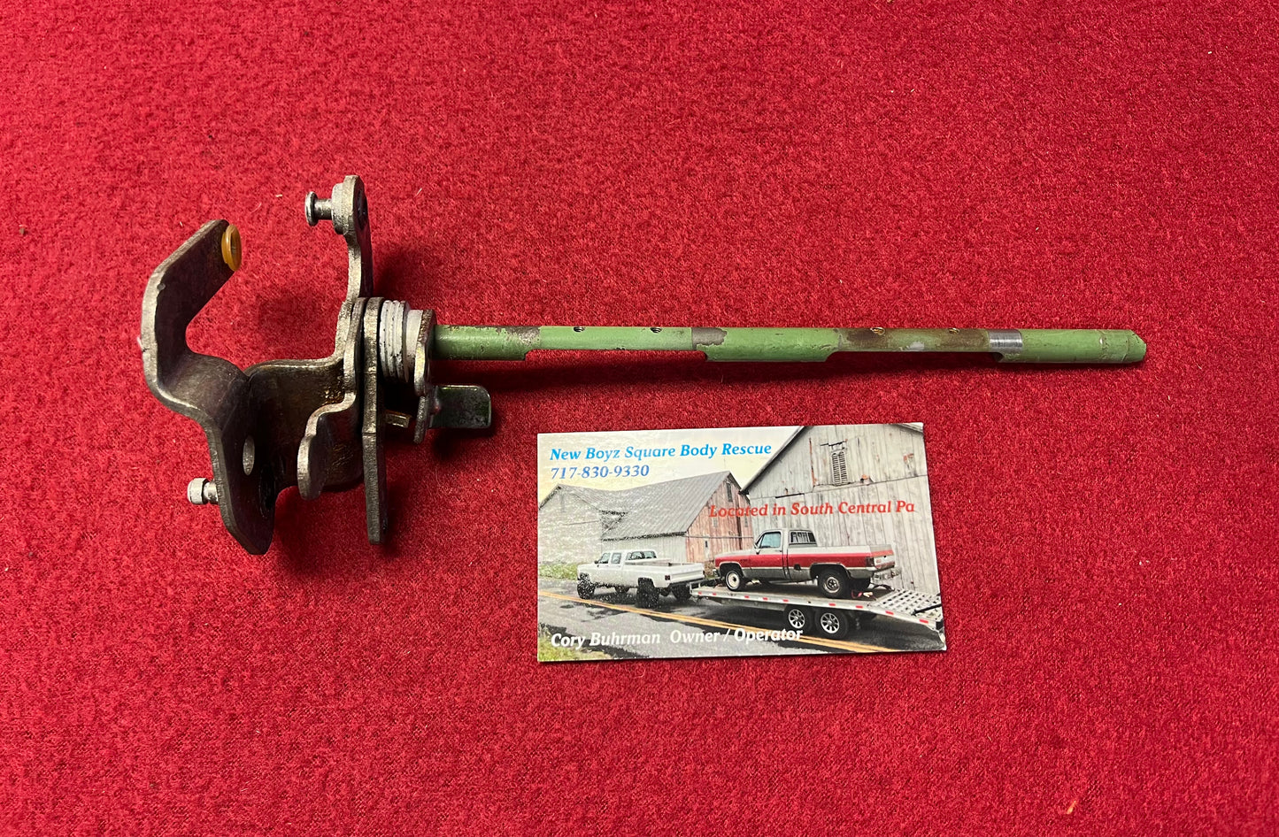 Linkage Rod, Primary Throttle Linkage Rod With TV Cable Stud (Quadrajet)
