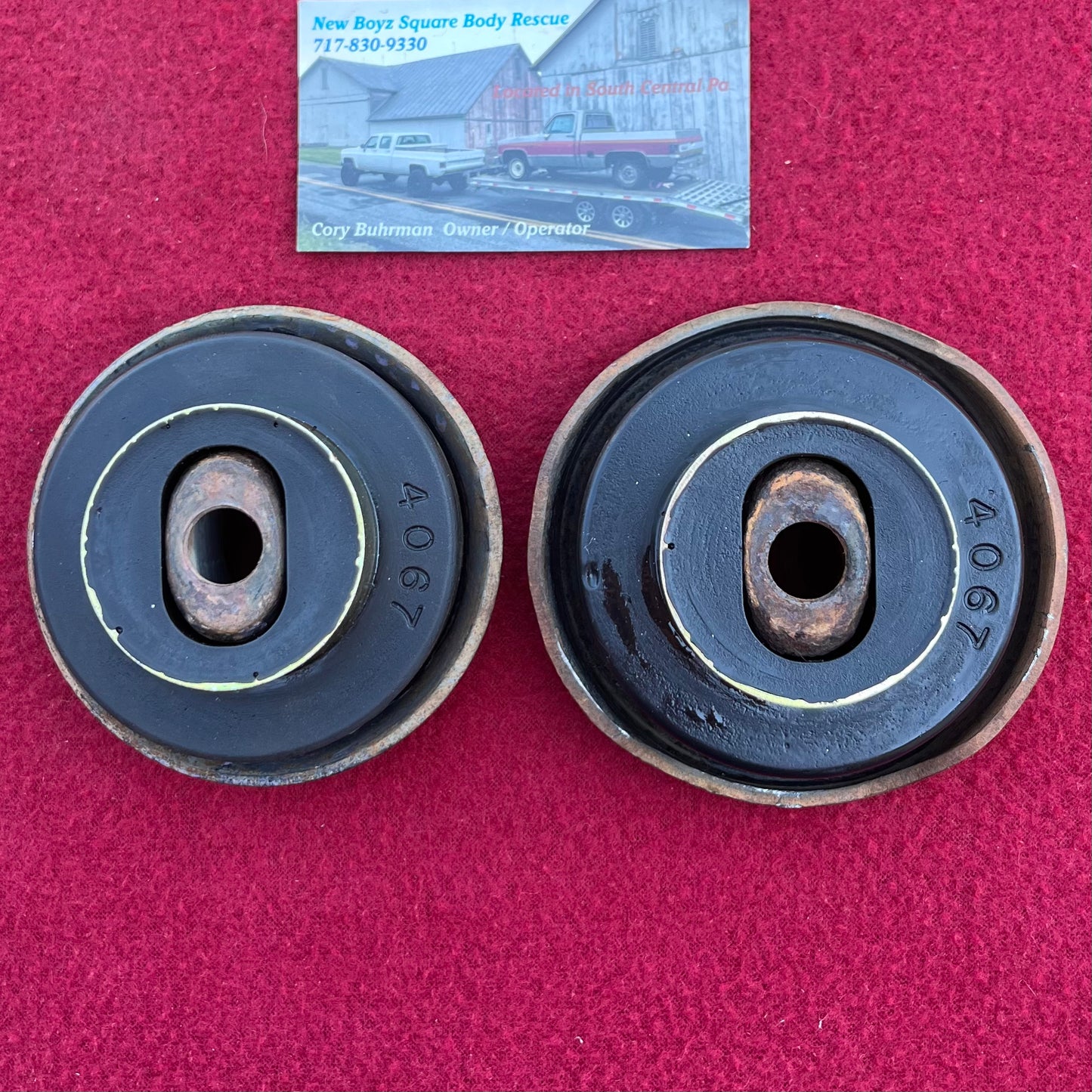 Puck, Body Bushing Puck Insert 1981 - 1991 Larger Design 14040692