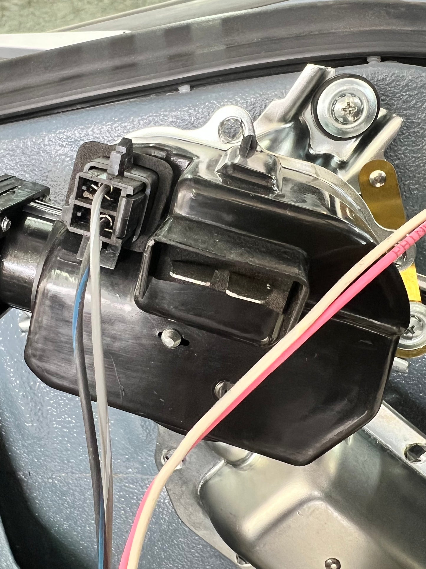 Connector W/ Terminals, Windshield Wiper Motor Power (Washer Pump) Connector and 2 Terminals (Wiper Switch Kit) (1978-1984)